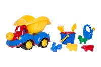 Opakowanie Samochód pajacyk z kompletem mini koniczynka 9el