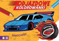 Okładka książki Samochody. Odjazdowe kolorowanki