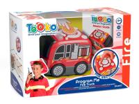 Samochodzik Press n' Go Fire Truck. Wydawca: Dumel. SmakLiter.pl Opakowanie Samochodzik Press n' Go Fire Truck