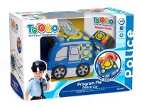 Samochodzik Press n' Go Police Car. Wydawca: Dumel. SmakLiter.pl Opakowanie Samochodzik Press n' Go Police Car