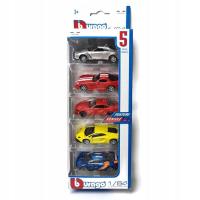 Opakowanie Samochodziki 5-pak 1:64 BBURAGO