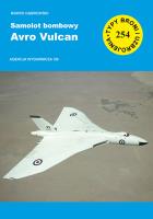 Samolot bombowy Avro Vulcan (TBiU 254). Autor: Dąbrowski Marek. SmakLiter.pl Okładka książki Samolot bombowy Avro Vulcan (TBiU 254)