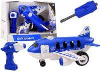 Opakowanie Samolot do skręcania DIY niebieski