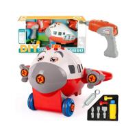 Opakowanie Samolot do skręcania z narzędziami i wkrętarką