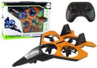 Opakowanie Samolot dron RC pomarańczowy zdalnie sterowany