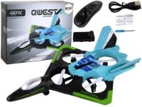 Opakowanie Samolot Myśliwiec ze światłem niebieski