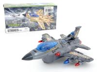 Opakowanie Samolot wojskowy na baterie z światłem i dźwiękiem