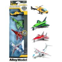 Samoloty metal 4szt. Wydawca: Trifox. SmakLiter.pl Opakowanie Samoloty metal 4szt