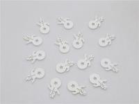 Opakowanie Samoprzylepne kształty z drewna bałwany 16szt