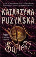 Sąpierz. Autor: Katarzyna Puzyńska. SmakLiter.pl Okładka książki Sąpierz