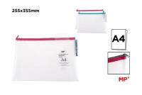 Opakowanie Saszetka A4 siatkowa Eva z suwakiem MIX