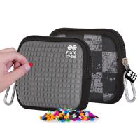 Opakowanie Saszetka na suwak z szarym panelem