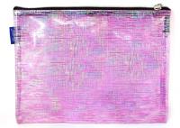 Opakowanie Saszetka na zamek różowa przezroczysta