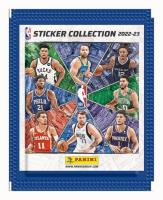 Saszetka NBA Basket 2022/2023 5 naklejek. Wydawca: Panini. SmakLiter.pl Opakowanie Saszetka NBA Basket 2022/2023 5 naklejek