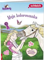 Okładka książki Schleich horse club Moja kolorowanka FCBS-8401