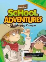Okładka książki School Adventures Level 1 cz.2 Unhappy Camper + CD