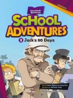 Okładka książki School Adventures Level 2 cz.3 Jack's 80 Days + CD