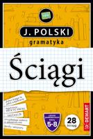 Ściągi. J. Poski gramatyka. Klasy 5-8. Autor: Anna Derleta, Wróblewska Marta. SmakLiter.pl Okładka książki Ściągi. J. Poski gramatyka. Klasy 5-8