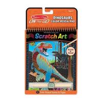 Scratch Art Dinozaury. Wydawca: Melissa & Doug. SmakLiter.pl Opakowanie Scratch Art Dinozaury