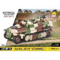 Sd.Kfz. 251/9 Stummel. Wydawca: Cobi. SmakLiter.pl Opakowanie Sd.Kfz. 251/9 Stummel