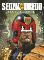*Sędzia Dredd Kompletne akta 1. Autor: Wagner, John McMahon, Mike; Bolland Brian; Gibson, Ian. SmakLiter.pl Okładka książki *Sędzia Dredd Kompletne akta 1