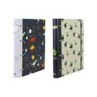 Opakowanie Segregator A4 4-ringowy na gumkę z wkładem w linie i przekładkami Play Me 1szt.mix