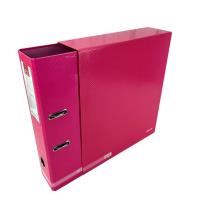 Opakowanie Segregator A4 z dźwignią z pudełkiem classic stripes różowy