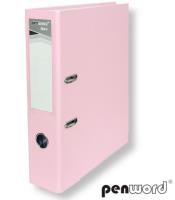 Opakowanie Segregator A4 z okuciem 7,5cm różowy pastelowy