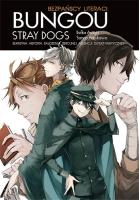 Sekretna historia założenia Zbrojnej Agencji Detektywistycznej. Bungou stray dogs. Light novel. Autor: Sango Harukawa, Kafka Asagiri. SmakLiter.pl Okładka książki Sekretna historia założenia Zbrojnej Agencji Detektywistycznej. Bungou stray dogs. Light novel