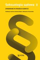 Seksuologia sądowa tom 2. Autor: Andrzej Depko, Krasowska Aleksandra. SmakLiter.pl Okładka książki Seksuologia sądowa tom 2