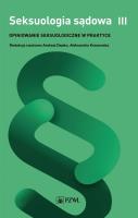 Seksuologia sądowa Tom 3. Autor: Andrzej Depko, Krasowska Aleksandra. SmakLiter.pl Okładka książki Seksuologia sądowa Tom 3