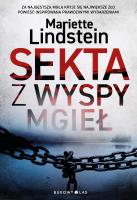 Sekta z Wyspy Mgieł. Autor: Mariette Lindstein. SmakLiter.pl Okładka książki Sekta z Wyspy Mgieł