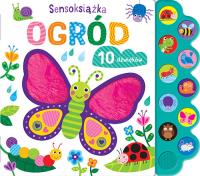 Sensoksiążka Ogród. Autor: Opracowanie zbiorowe. SmakLiter.pl Okładka książki Sensoksiążka Ogród