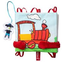 Sensoryczna Ciuchcia. Wydawca: Hencz Toys. SmakLiter.pl Opakowanie Sensoryczna Ciuchcia