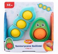 Sensoryczne roślinki Pop It. Wydawca: Dumel. SmakLiter.pl Opakowanie Sensoryczne roślinki Pop It