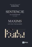 Okładka książki Sentencje dla bankowców i nie tylko