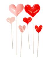 Serduszka na patyczku 3szt. Wydawca: ARPEX. SmakLiter.pl Opakowanie Serduszka na patyczku 3szt