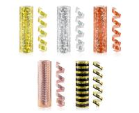 Opakowanie Serpentyny holograficzne Mix Karnawałowy 8szt