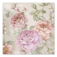 Opakowanie Serwertki Róże 33x33cm 20szt