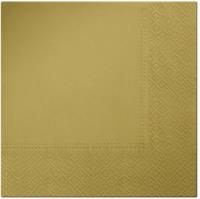 Opakowanie Serwertki Złote 33x33cm 20szt