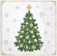 Opakowanie Serwetki Choinka 33x33cm 20szt