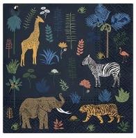 Opakowanie Serwetki Egzotyczne zwierzęta 33x33cm 20szt