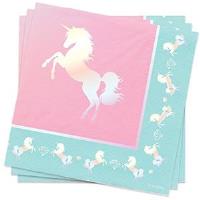 Opakowanie Serwetki Jednorożec 12szt