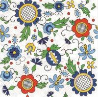 Opakowanie Serwetki Kaszubski styl 33x33cm 20szt