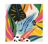 Opakowanie Serwetki Kolorowa egzotyka 33x33cm 20szt