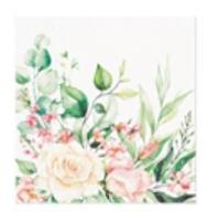 Opakowanie Serwetki kwiatowe chwile 33x33cm 20szt