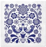 Opakowanie Serwetki Kwiaty lnu 33x33cm 20szt