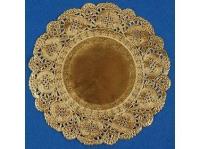 Opakowanie Serwetki papierowe 11cm złote 5szt