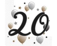 Opakowanie Serwetki papierowe Balloons - 21 33x33cm 20szt