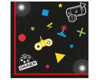 Opakowanie Serwetki papierowe Gaming Party 33x33cm 20szt
